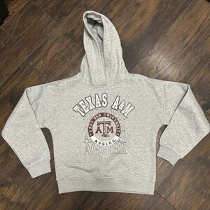 Gen2 Texas A&M Aggies Grey Hoodie Youth Medium 10/12 NWOT